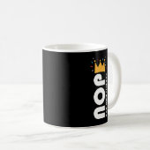 Nope Since 1776 No Kings Funny Kaffeetasse (VorderseiteRechts)