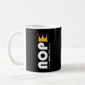 Nope Since 1776 No Kings Funny Kaffeetasse (Links)
