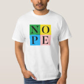 NOPE T-Shirt (Vorderseite)