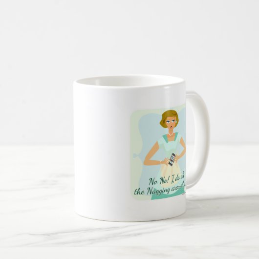 Nope to Naging Smart Phone Kaffeetasse (VorderseiteRechts)