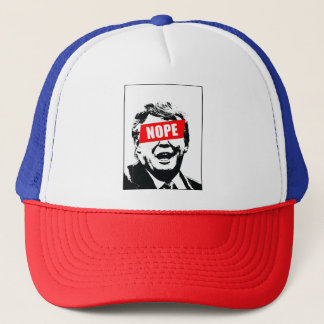 Nope to Trump Trucker Hat Truckerkappe