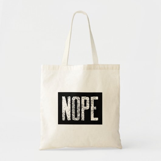 NOPE TRAGETASCHE (Vorne)