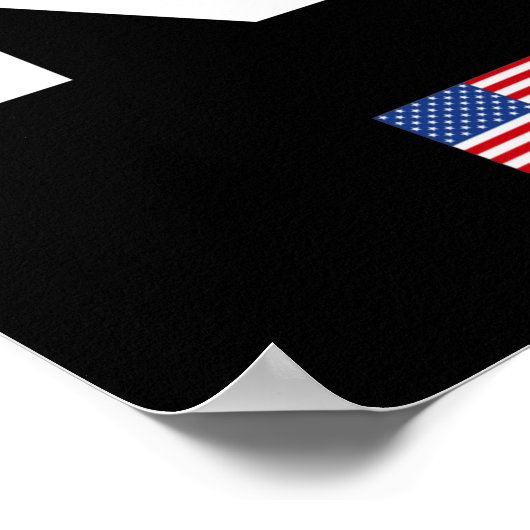 Nope Trump Poster (Ecke)