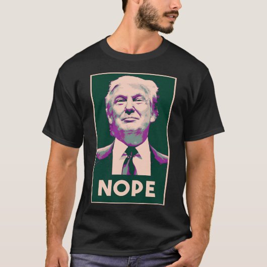 Nope Trump T-Shirt (Vorderseite)