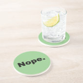 Nope Untersetzer (Seite)