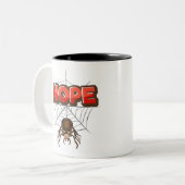 Nope Zweifarbige Tasse (Vorderseite Links)