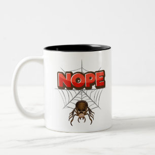 Nope Zweifarbige Tasse