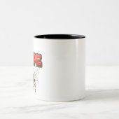 Nope Zweifarbige Tasse (Mittel)