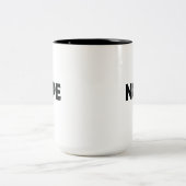 NOPE ZWEIFARBIGE TASSE (Mittel)