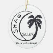 Noppe mögen keins Aufpassen! Keramik Ornament (Links)