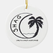 NOPPE (wie aufpassenden niemanden!) Keramik Ornament (Vorne)