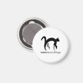 nora bespieltes ネ Logo グ Magnet (Vorderseite/Rückseite)