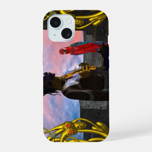 NORA CYBER KRIEGER iPhone 15 HÜLLE (Rückseite)