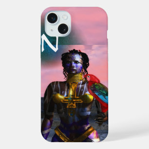 NORA CYBER-KRIEGER MONOGRAMM iPhone 15 PLUS HÜLLE