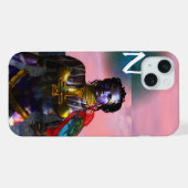 NORA CYBER-KRIEGER MONOGRAMM iPhone HÜLLE (Rückseite (Horizontal))