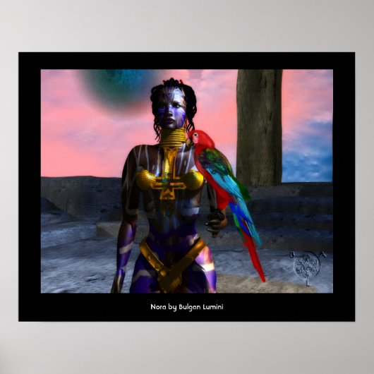 NORA CYBER WARRIOR1 POSTER (Vorne)