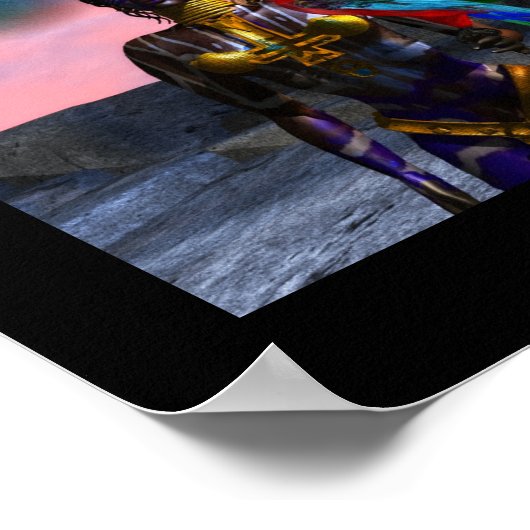 NORA CYBER WARRIOR1 POSTER (Ecke)