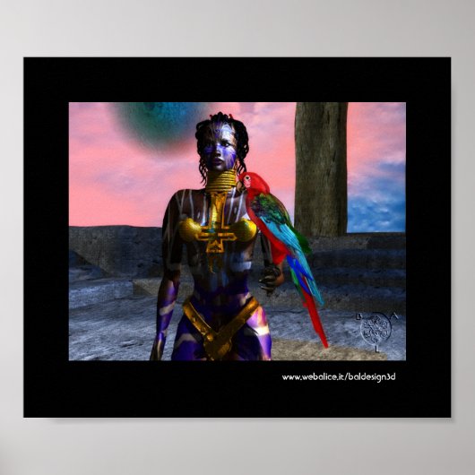 NORA CYBER WARRIOR1 POSTER (Vorne)