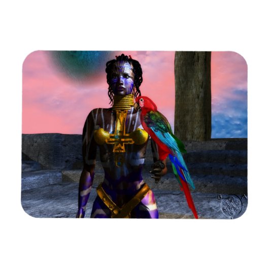 NORA CYBER WARRIOR MAGNET (Horizontal)