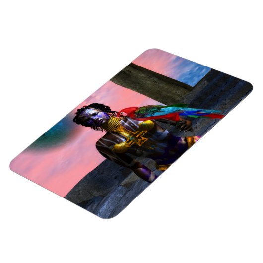 NORA CYBER WARRIOR MAGNET (Linke Seite)