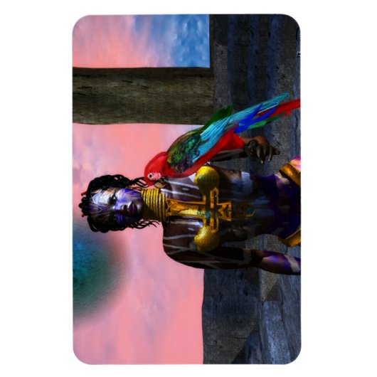 NORA CYBER WARRIOR MAGNET (Vertikal)