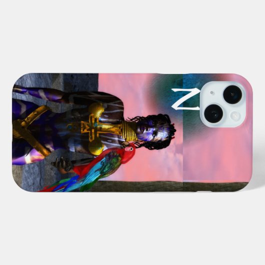 NORA CYBER WARRIOR MONOGRAM Case-Mate iPhone HÜLLE (Rückseite (Horizontal))