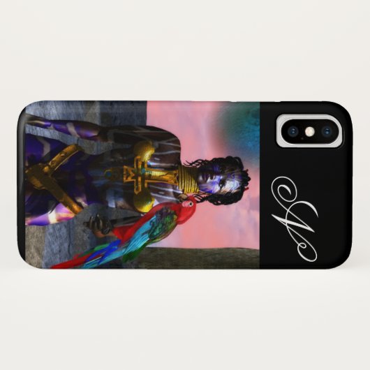 NORA CYBER WARRIOR MONOGRAM Case-Mate iPhone HÜLLE (Rückseite (Horizontal))