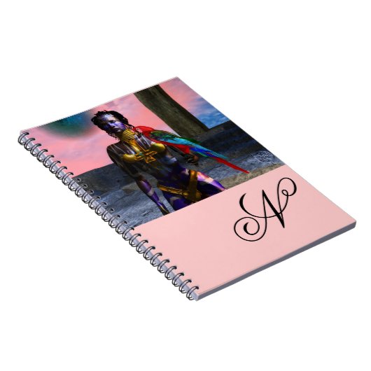 NORA CYBER WARRIOR MONOGRAMM NOTIZBLOCK (Rechte Seite)