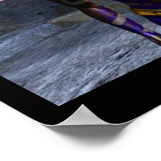 NORA CYBER WARRIOR POSTER (Ecke)