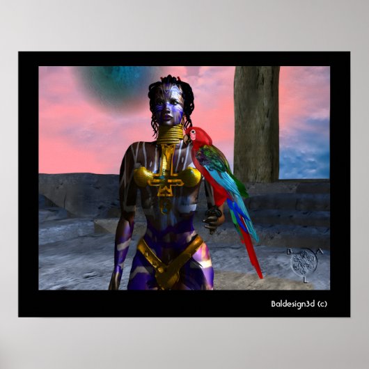 NORA CYBER WARRIOR POSTER (Vorne)