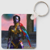 NORA CYBER WARRIOR SCHLÜSSELANHÄNGER (Rückseite)