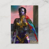 NORA CYBER WARRIOR VISITENKARTE (Rückseite)