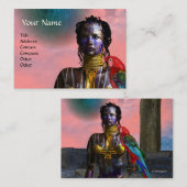 NORA CYBER WARRIOR VISITENKARTE (Vorne/Hinten)