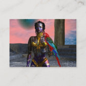 NORA CYBER WARRIOR VISITENKARTE (Rückseite)