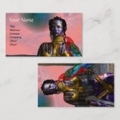 NORA CYBER WARRIOR VISITENKARTE (Vorne/Hinten)