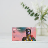 NORA CYBER WARRIOR VISITENKARTE (Stehend Vorderseite)