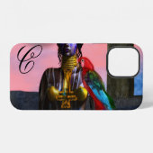 NORA CYBERKRIEGER MONOGRAMM iPhone HÜLLE (Rückseite (Horizontal))