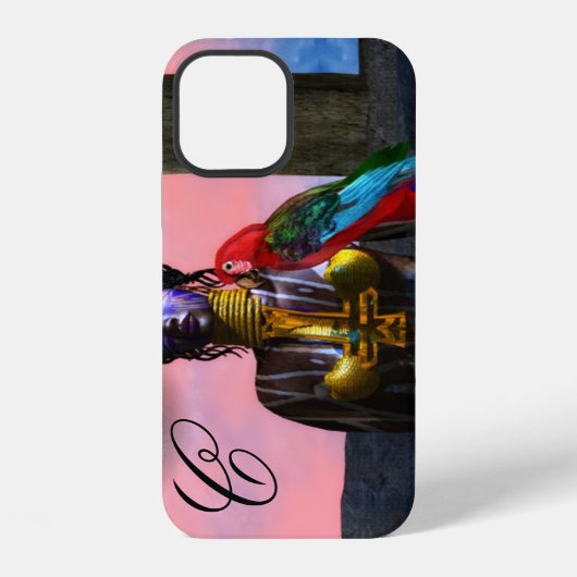 NORA CYBERKRIEGER MONOGRAMM iPhone HÜLLE (Rückseite)