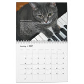 Nora Der Klavierkatzenkalender Kalender (Jan 2027)