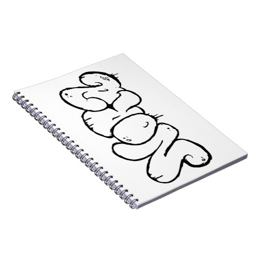 Nora Graffiti Art Name - Notizblock (Rechte Seite)