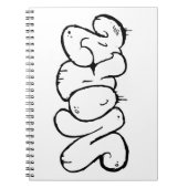 Nora Graffiti Art Name - Notizblock (Vorderseite)