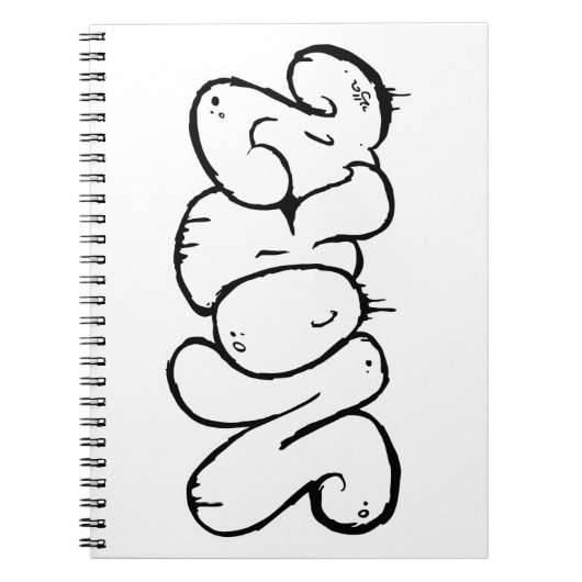 Nora Graffiti Art Name - Notizblock (Vorderseite)