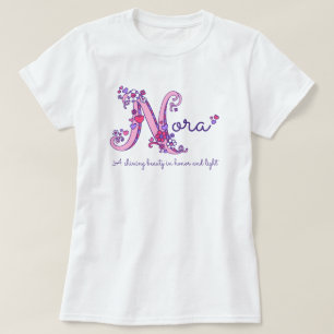 Nora-Mädchenname u. Bedeutung des T-Shirt