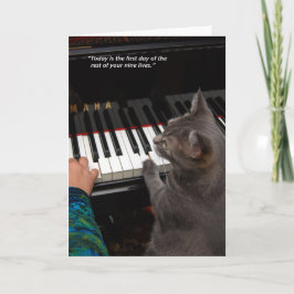 Nora Quote 5" x 7" Falsche Grußkarte Karte