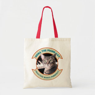 Nora-Tasche mit rotem Griff Tragetasche