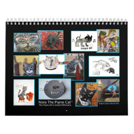 Nora The Piano Cat: Art Contest Kalender