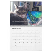 Nora The Piano Cat "Nora & the Bowl" Kalender (Feb 2027)
