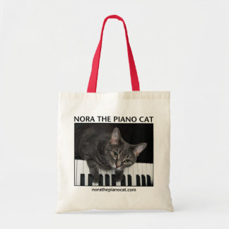 Nora The Piano Cat Tote 001 Tragetasche