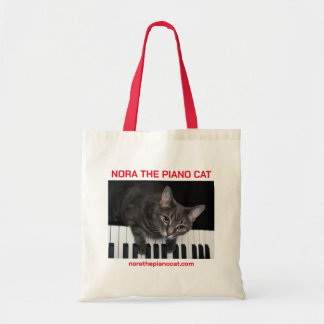 Nora The Piano Cat Tote 001 Tragetasche