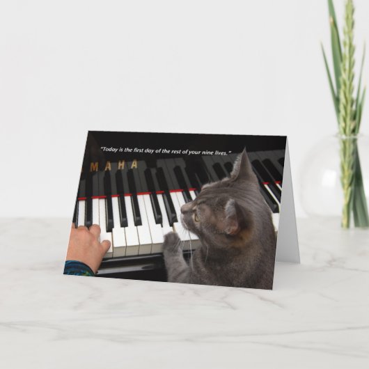 Nora Zitat 7 "x5" geklappte Grußkarte Karte (Vorderseite)